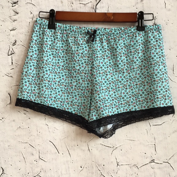 NWT MIDNIGHT BLUE BUTTON PRINT PAJAMA SET - Picture 6 of 7